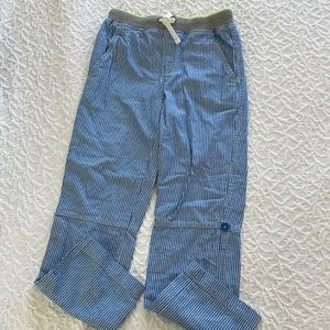 Mini Boden cotton striped pants - Size 9